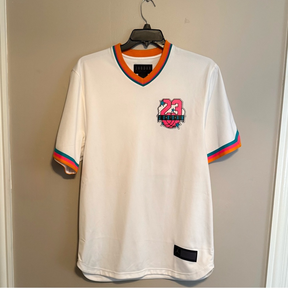 Men’s Air Jordan 90s neon throwback Jersey
